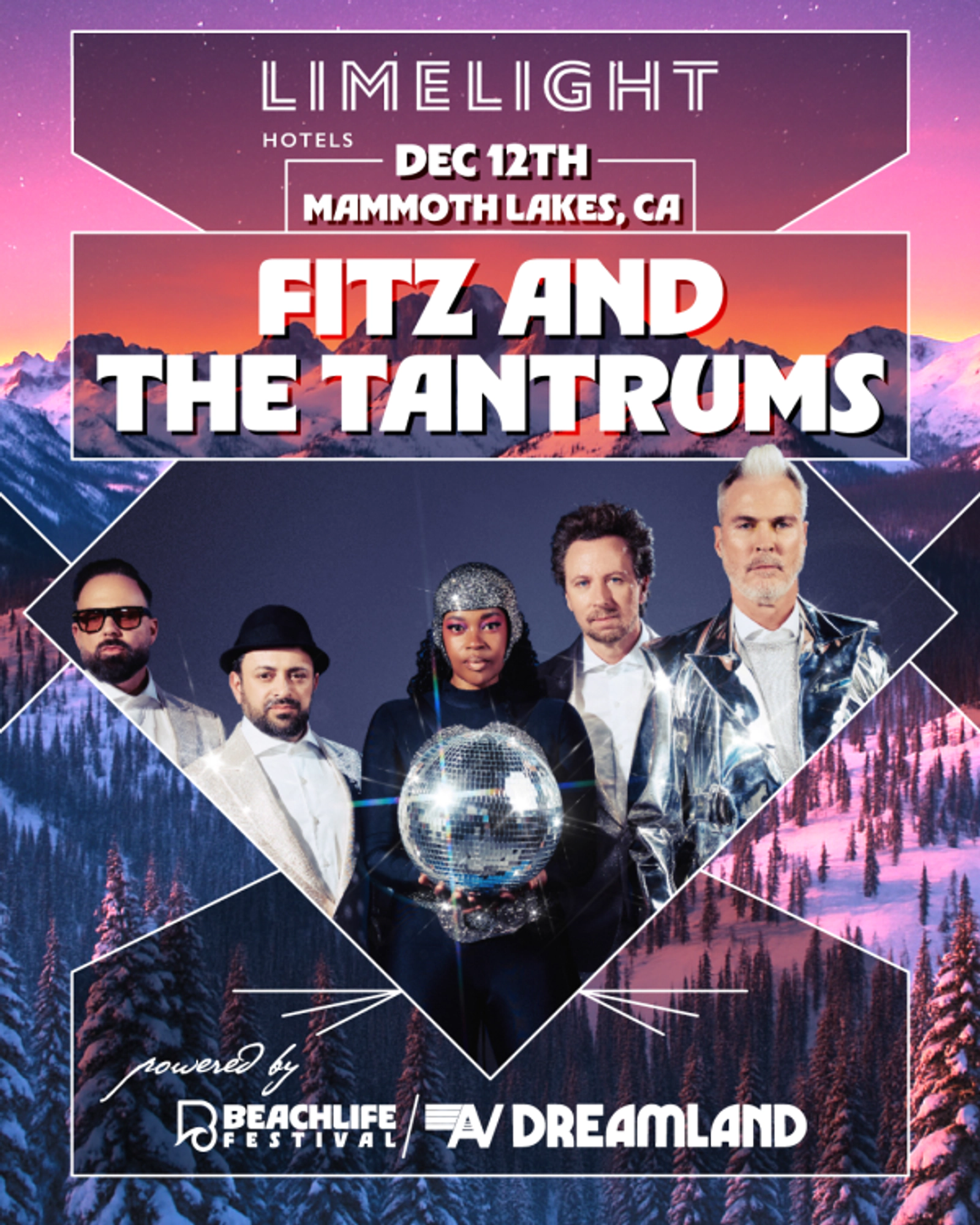 Enter to Win a Pair of Tickets to see Fitz and the Tantrums at Limelight Mammoth! (12/12)