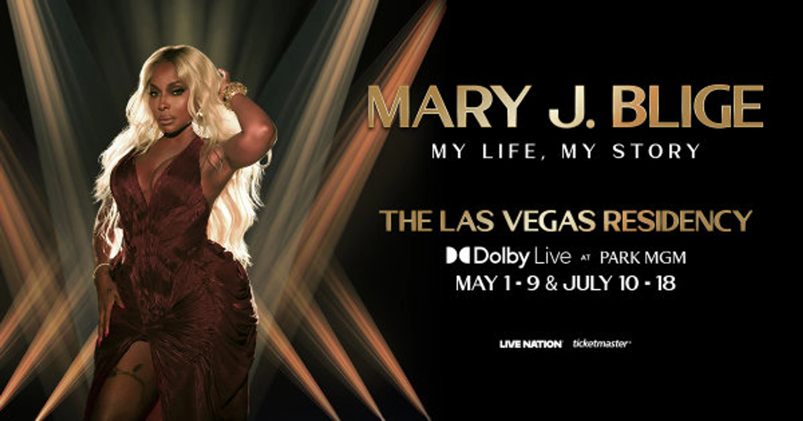 Enter to Win a Trip to Vegas to see Mary J. Blige at Dolby Live at Park MGM! (5/1)