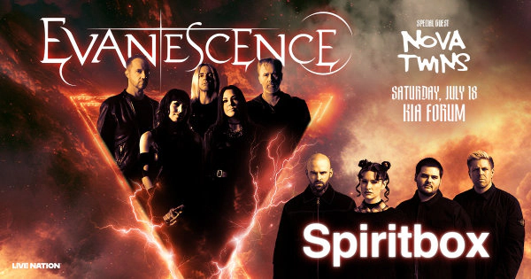 Enter to Win a Pair of Tickets to see Evanescence at Kia Forum! (7/18)
