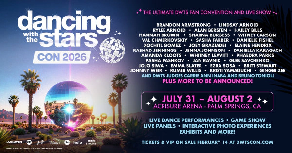 Enter to Win a Pair of 3-Day Passes to Dancing with the Stars Con at Acrisure Arena! (7/31 - 8/2)