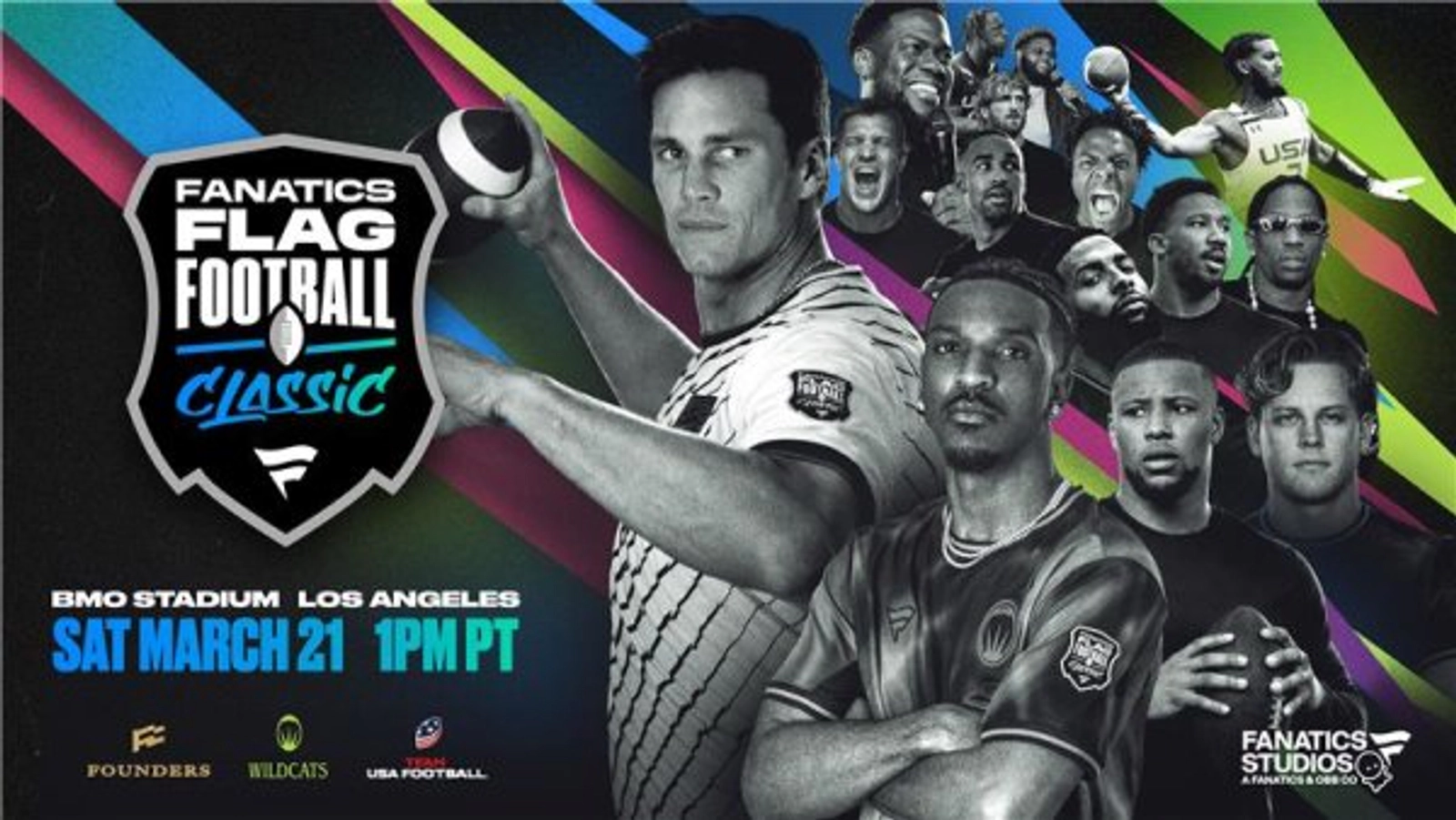 Enter to Win a 4-Pack of Tickets to the Fanatics Flag Football Classic at BMO Stadium! (3/21)
