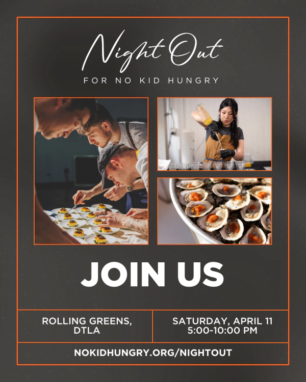 Enter to Win a Pair of Tickets to Night Out for No Kid Hungry at L.A's Rolling Greens! (4/11)