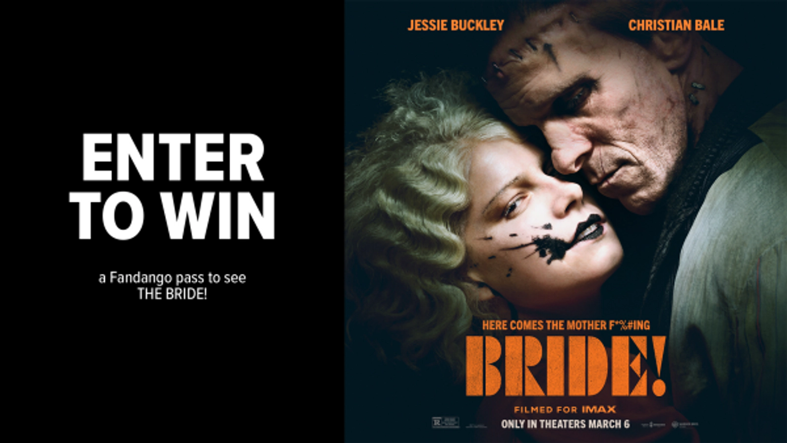 Win a Fandango pass to see THE BRIDE!