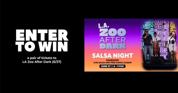 Enter to win a pair of tickets to LA Zoo After Dark (6/27)