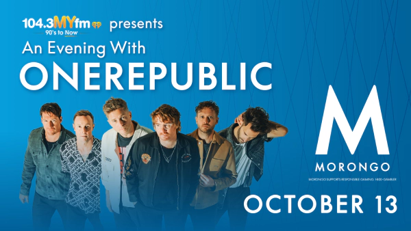 Win Tickets to An Evening with OneRepublic at Morongo Casino Resort & Spa! (10/13)