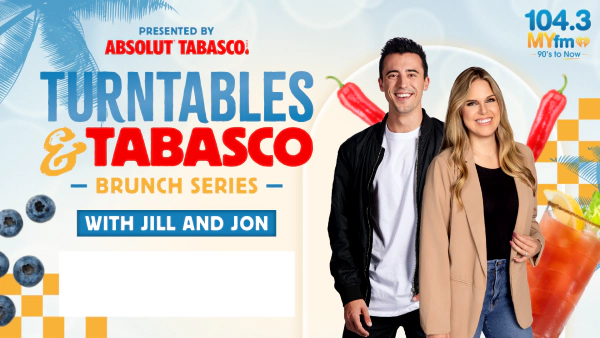 Join Jill and Jon for Turntables & Tabasco Brunch Series!