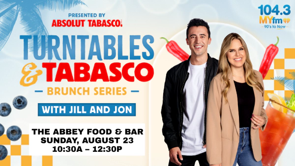 Join Jill and Jon for Turntables & Tabasco Brunch Series!