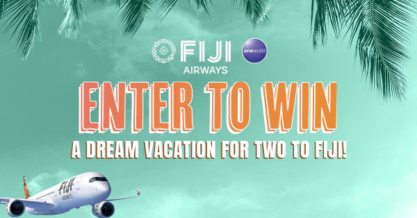 From BeachLife to Beach Side! Enter to Win a Dream Vacation for Two to Fiji