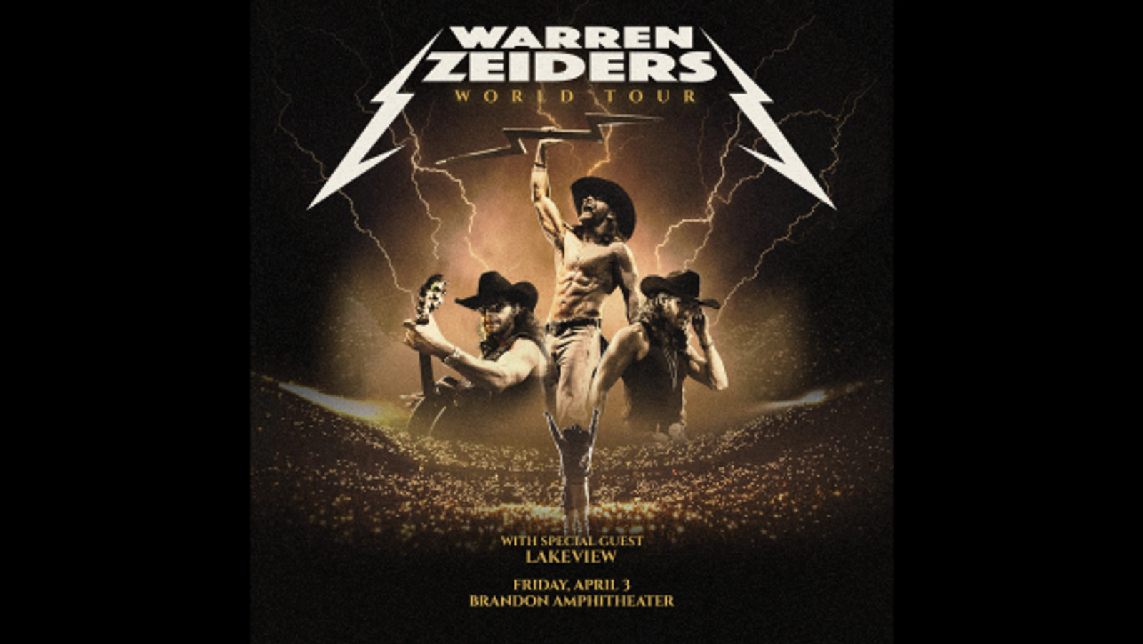 WARREN ZEIDERS WORLD TOUR FEATURING LAKEVIEW