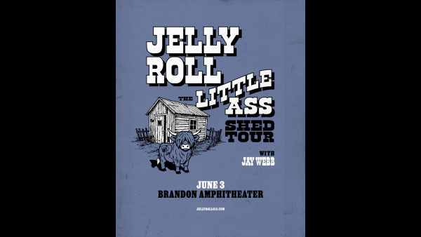 JELLY ROLL THE "LITTLE ASS SHED TOUR" WITH JAY WEBB
