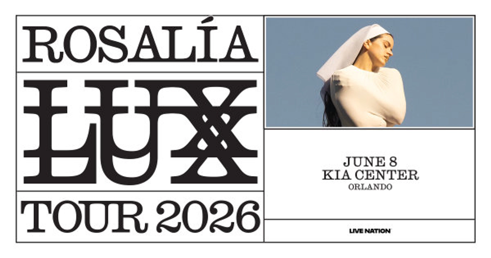 Win Tickets To ROSALÍA: LUX TOUR 2026 In Orlando