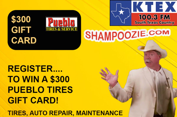 REGISTER FOR A CHANCE TO WIN A $300 PUEBLO GIFT CARD