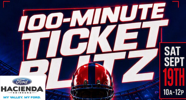 WIN TICKETS TO A PRO FOOTBALL GAME FROM HACIENDA FORD