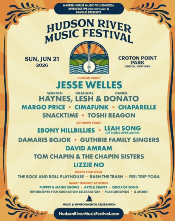 Tickets to the Hudson River Music Festival June 21st