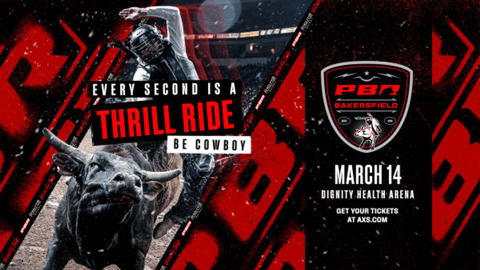 Enter below for a chance to win tickets to PBR at the Dignity Health Arena