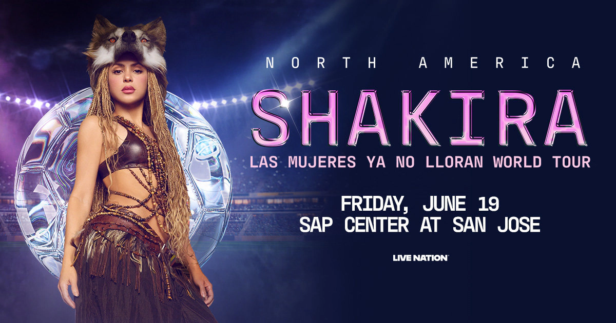 ¡Gana tus boletos para ver a Shakira en vivo en San José!