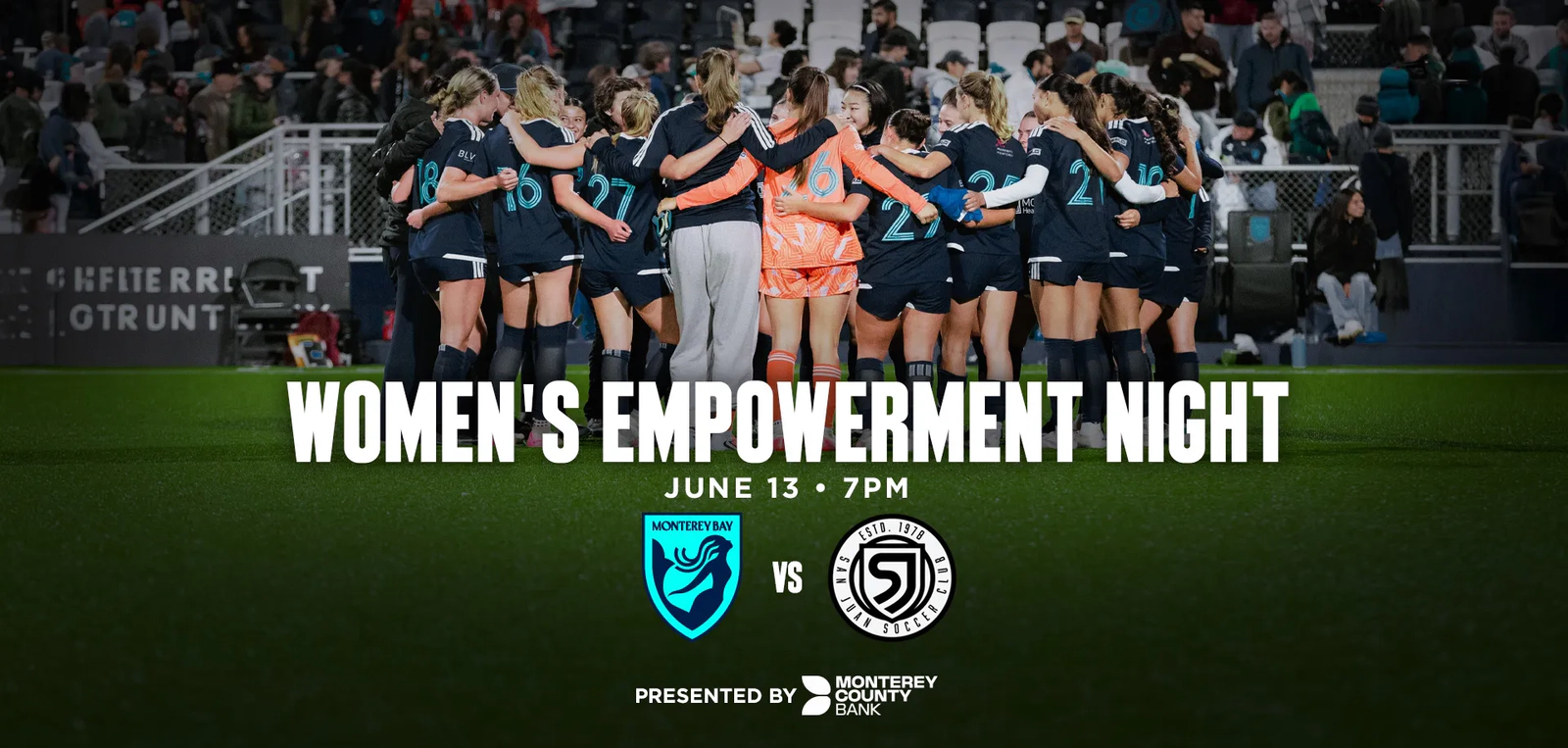 ¡Celebra la Noche de Empoderamiento Femenino este sábado con las Monterey Bay Sirens!