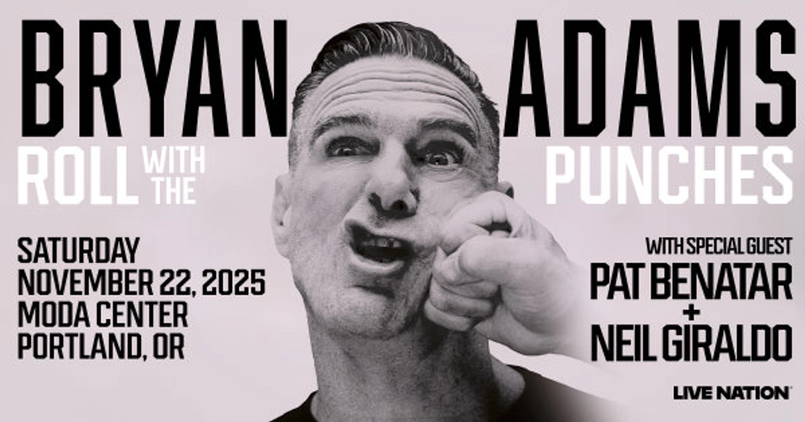 WIN Bryan Adams tickets and Vinyl from 105.9 The Brew!