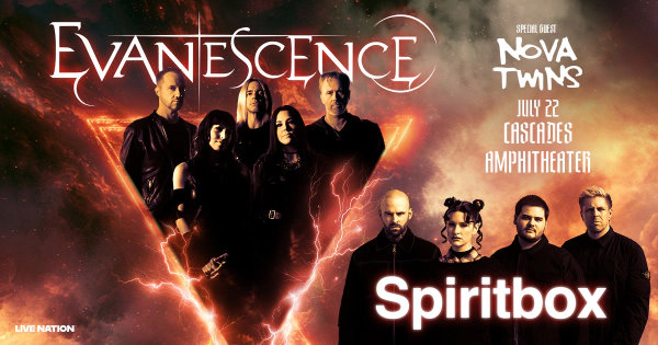 WIN Evanescense Tickets from 105.9 The Brew