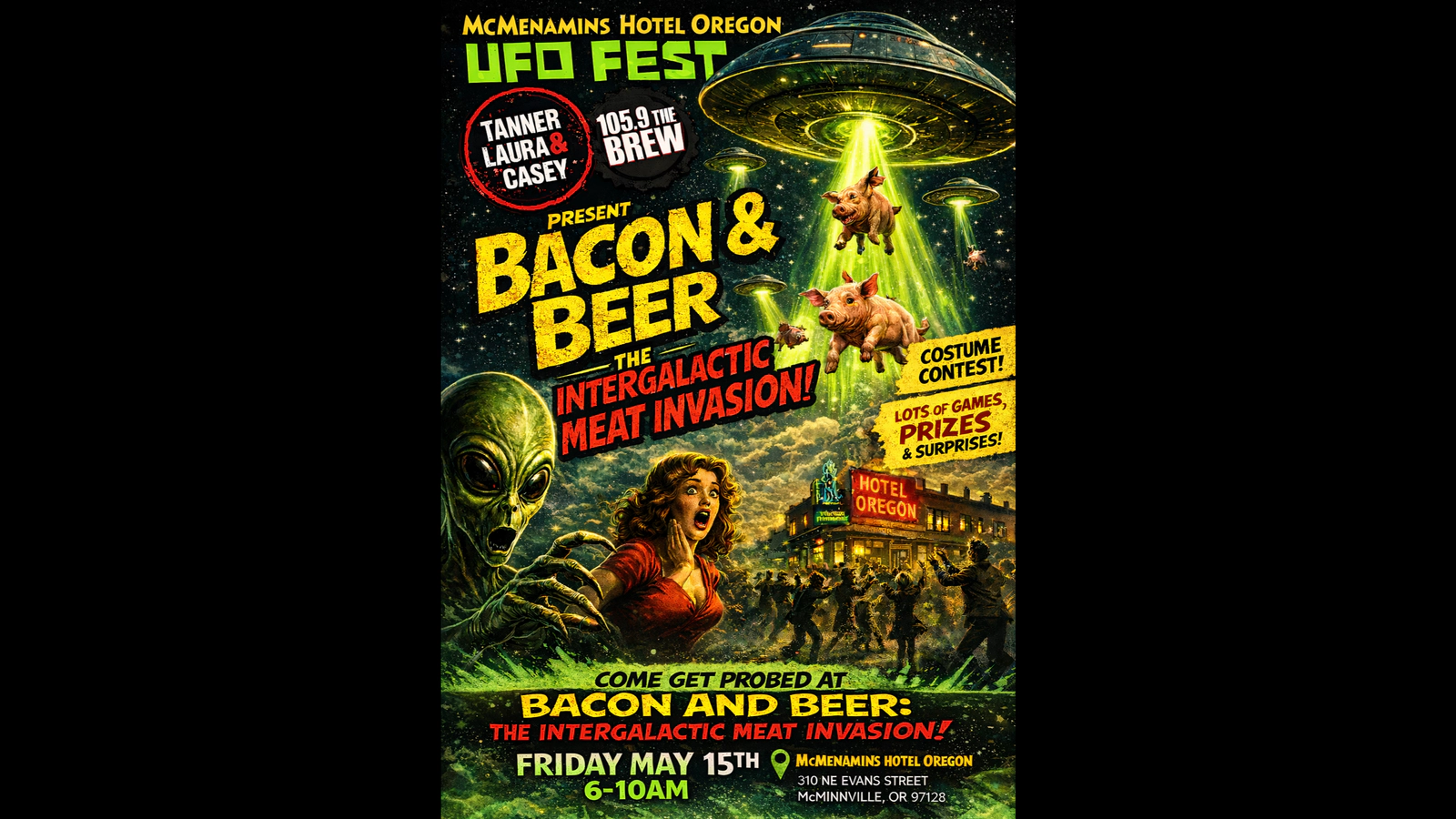 Bacon & Beer: Intergalactic Meat Invasion