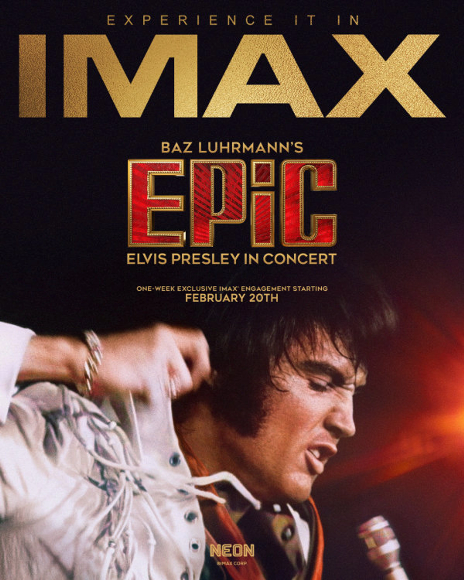 EPiC: Elvis Presley in Concert IMAX Screening