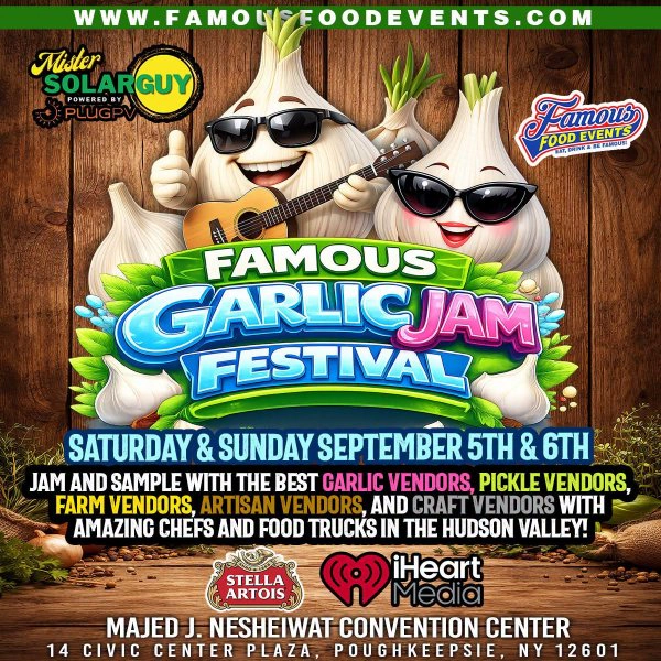 Win Garlic Jam Festival tickets!