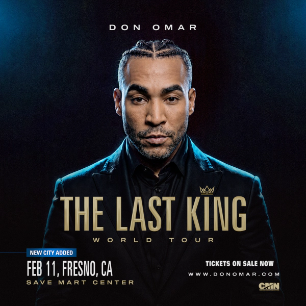 ¡Ve a Don Omar en vivo en Fresno con The Last King World Tour!