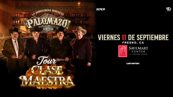 Palomazo Norteño Clase Maestra Tour Viernes 11 de Septiembre