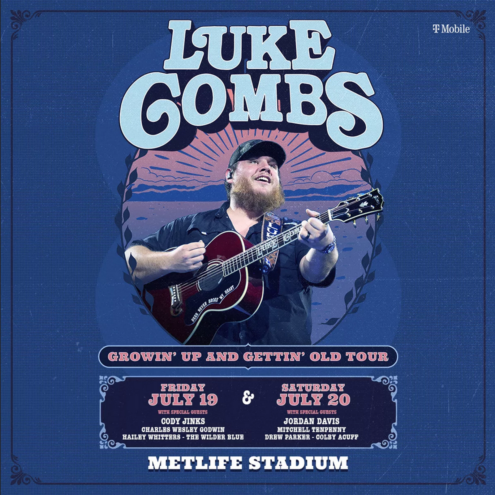 Luke Combs at MetLife Stadium 95.1 WAYV 95.1 WAYV