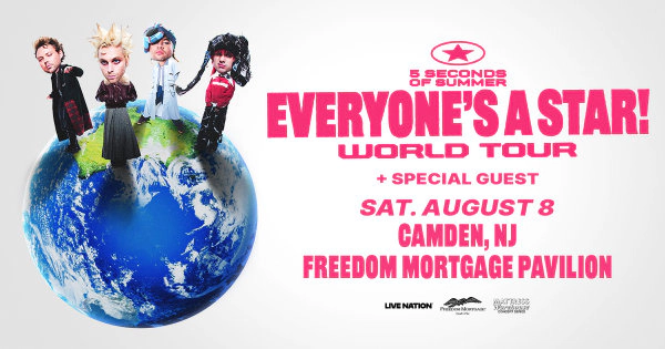 Register To Win Tickets To See 5 Seconds of Summer in Camden!