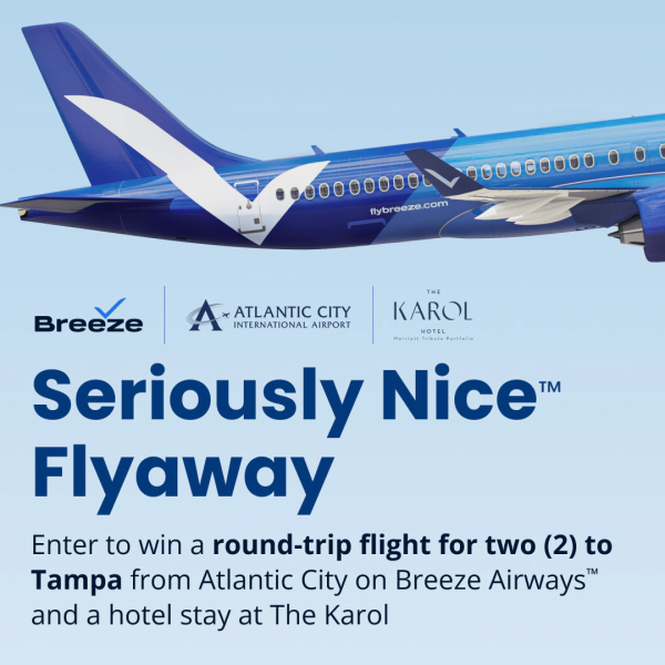 Enter To Win A Flyaway with Breeze Airways to Tampa!