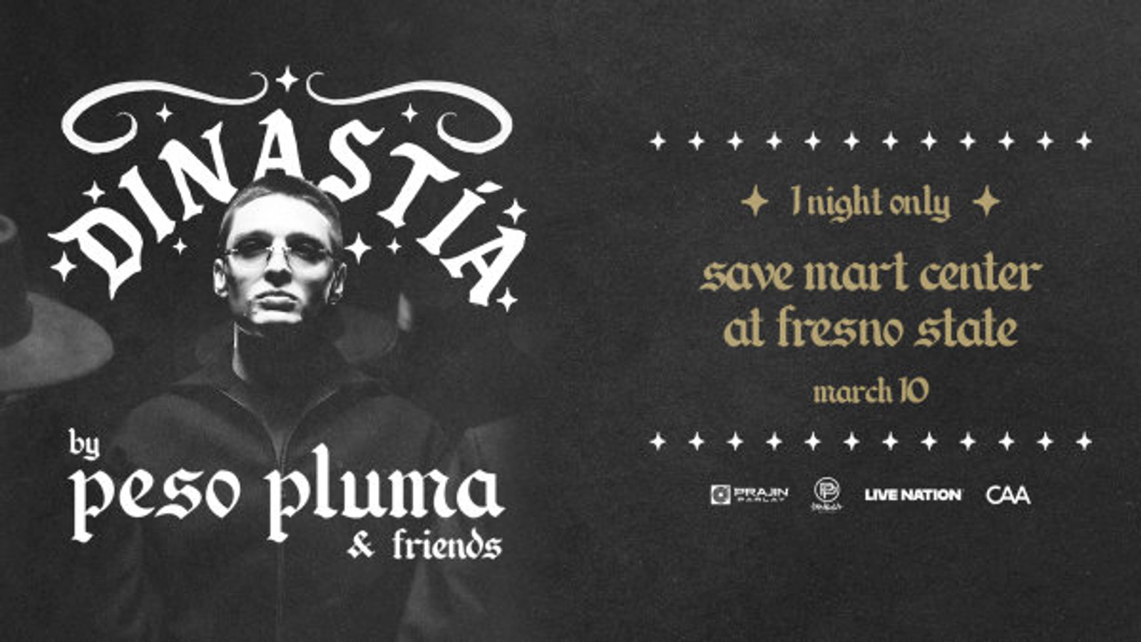 Peso Pluma returns to the Save Mart Center Enter Below for your chance to win tickets!!