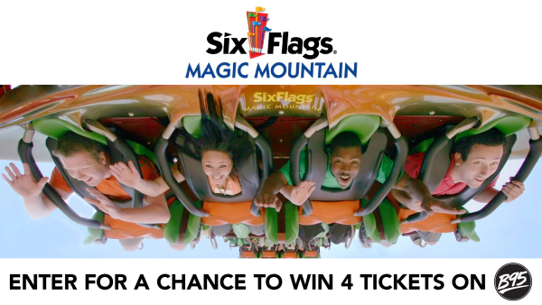 Enter for a chance to win tickets to Magic Mountain!!