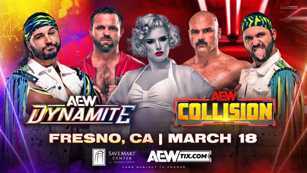ENTER FOR A CHANCE TO WIN TICKETS TO AEW "DYNAMITE" & "COLLISION"!!