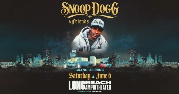 Enter For a Chance to win tickets to Snoop Dogg & Friends at the Long Beach Amphitheater