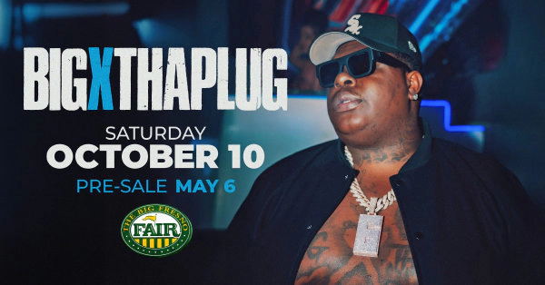 Win Tickets to see BIGXTHAPLUG at The Big Fresno Fair on October 10th