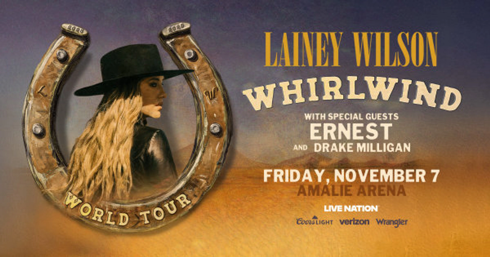 WIN Tickets to see Lainey Wilson!