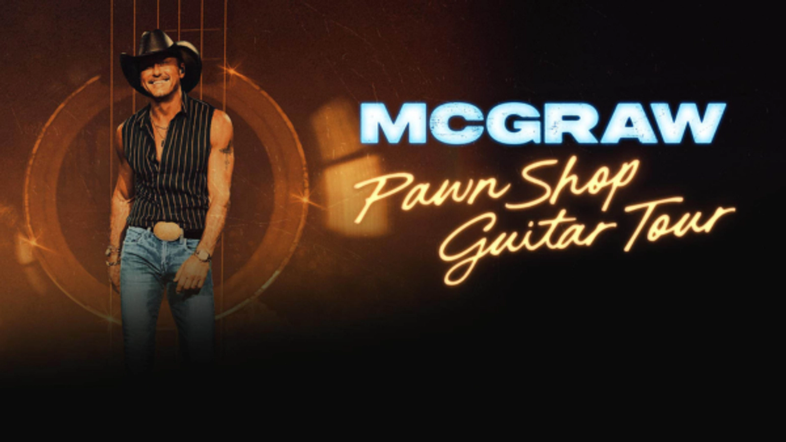 Win Tickets to see Tim McGraw: Pawn Shop Guitar Tour 2026 at the Credit Union Amphitheatre
