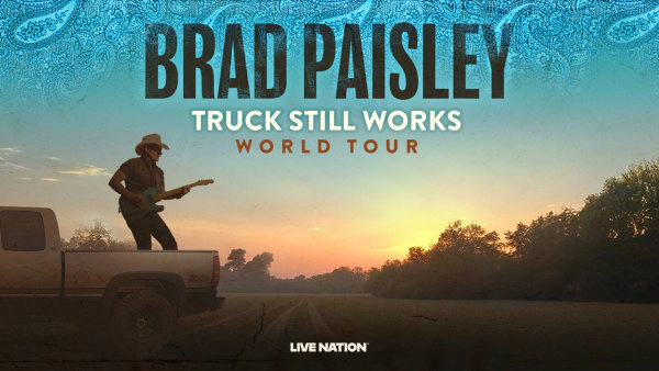Brad Paisley coming to Hertz Arena