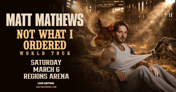 Win Before You Can Buy: Matt Mathews at Regions Arena 2027