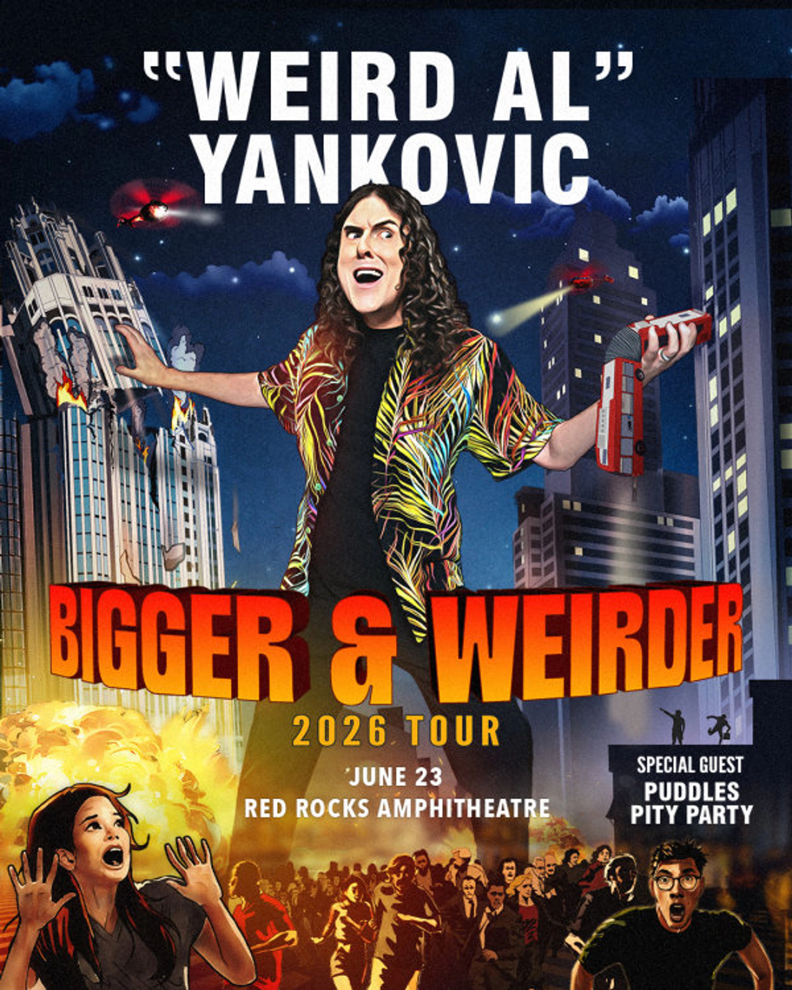 Weird Al at Red Rocks on June 23