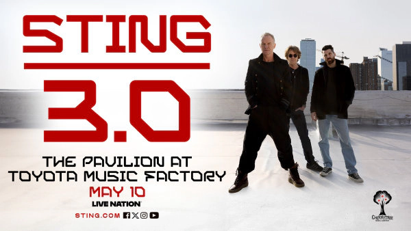Enter to WIN tickets to the STING 3.0 Tour (TEXAS DATE)