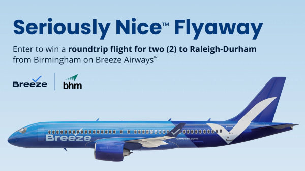 Breeze Airways Inaugural Flight Giveaway