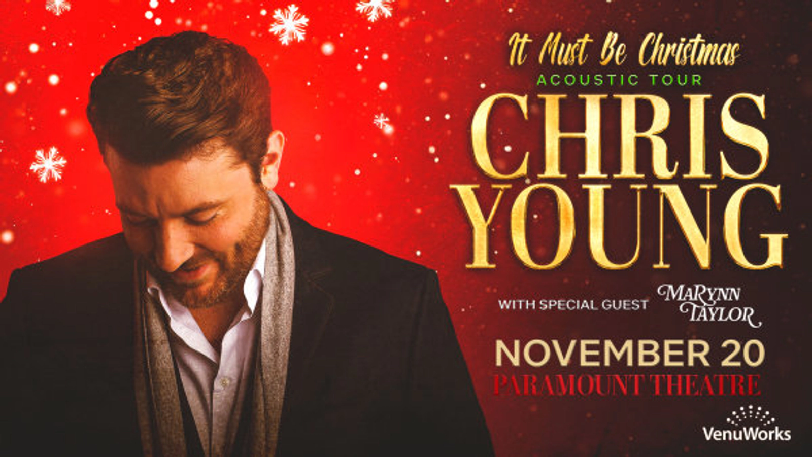 Win Tickets To See Chris Young At The Paramount Theatre