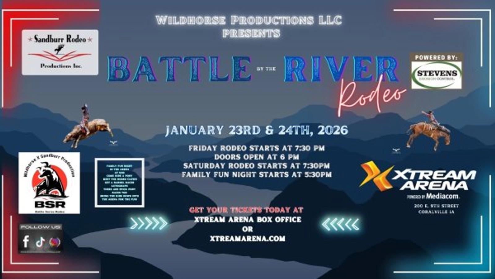 Win Tickets For The Battle By The River Rodeo