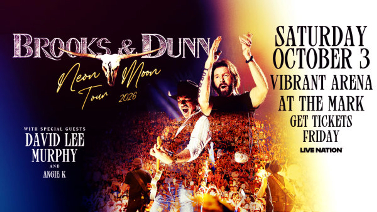 Win Tickets To See Brooks & Dunn At Vibrant Arena at The MARK