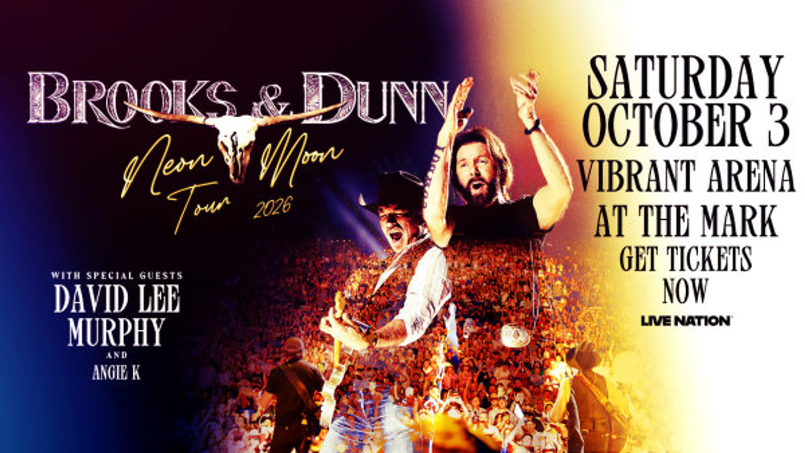 Win Tickets To See Brooks & Dunn At Vibrant Arena at The MARK