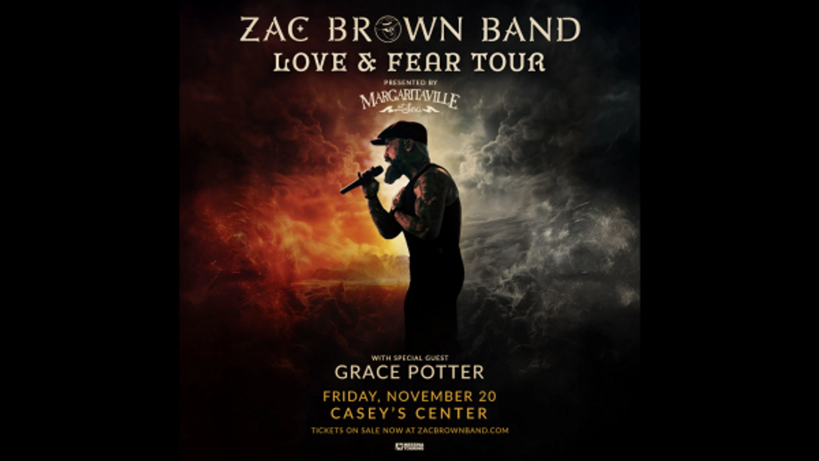 Zac Brown Band (11/20 Des Moines Show) 2/17 2026