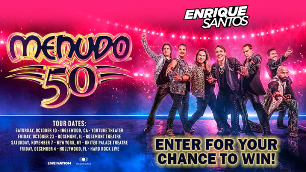 Enrique Santos's Menudo Flyaway Sweepstakes
