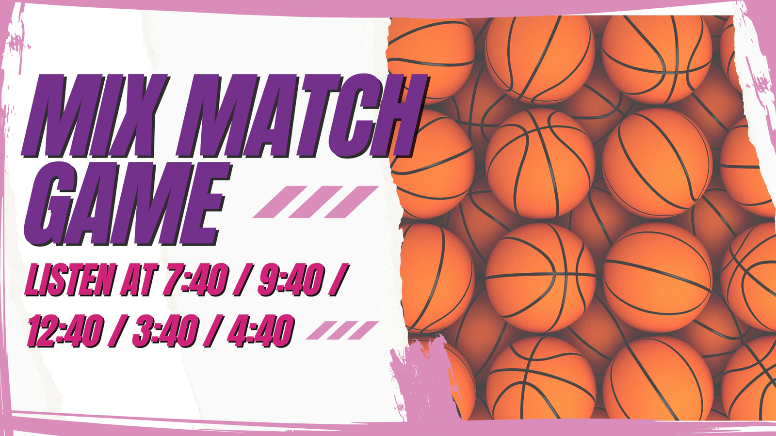 Mix Match Game! Powered by Blue Hydrangea